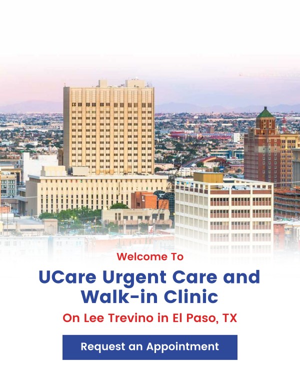 Welcome to UCare Urgent Care and Walk-in Clinic on Lee Trevino Drive in El Paso, TX