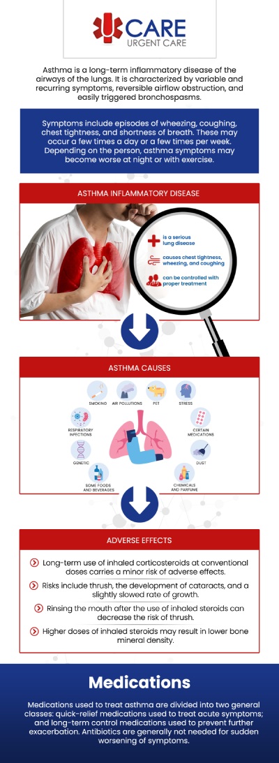 If you are looking for a doctor for asthma treatment in Horizon, TX, UCare Urgent Clinic offers convenient evaluation for non-emergency asthma symptoms and breathing concerns. Our medical team can review your symptoms, possible triggers, medical history, and the frequency of flare-ups to help determine the appropriate next steps. With accessible walk-in care, patients can receive timely attention when wheezing, coughing, chest tightness, or shortness of breath needs prompt medical evaluation. For more information, contact us or book an schedule an appointment. We are conveniently located at 13472 Eastlake Blvd, Horizon City, TX 79928. If you are looking for a doctor for asthma treatment in Horizon, TX, UCare Urgent Clinic offers convenient evaluation for non-emergency asthma symptoms and breathing concerns. Our medical team can review your symptoms, possible triggers, medical history, and the frequency of flare-ups to help determine the appropriate next steps. With accessible walk-in care, patients can receive timely attention when wheezing, coughing, chest tightness, or shortness of breath needs prompt medical evaluation. For more information, contact us or book an schedule an appointment. We are conveniently located at 13472 Eastlake Blvd, Horizon City, TX 79928.