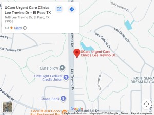 Your Accessible Choice for Urgent & Walk-in Care on Lee Trevino Drive Your Accessible Choice for Urgent & Walk-in Care on Lee Trevino Drive